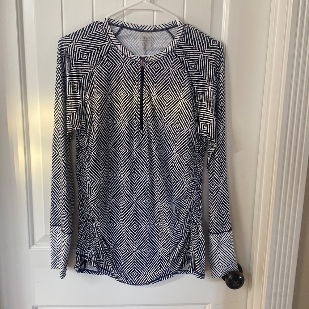 Calia by Carrie Underwood - Womens Zip Rashguard
